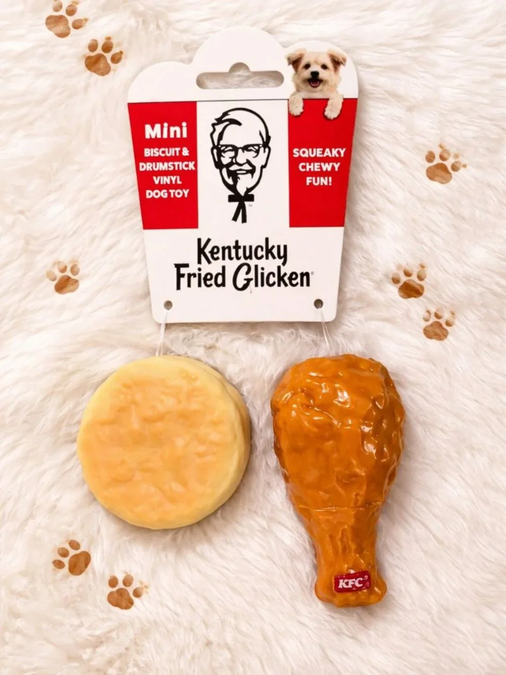 JUGUETE PARA PERROS KFC